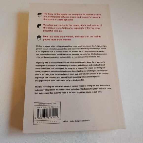 The Human Voice The Story of a Remarkable Talent Anne Karpf - Picture 5 of 5